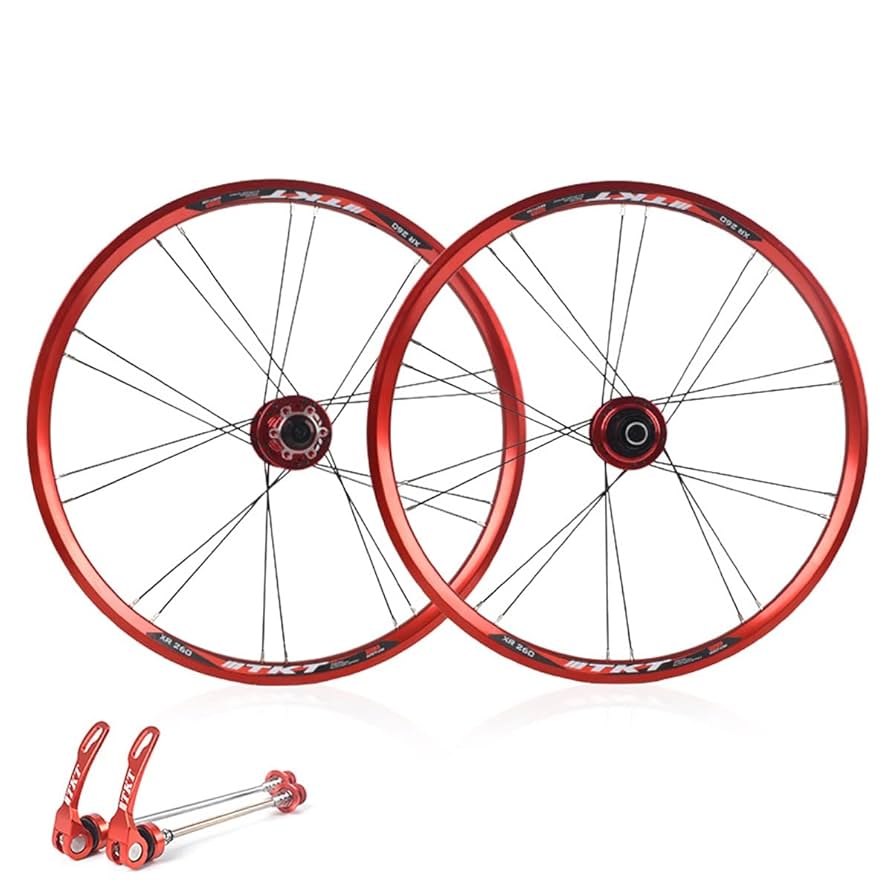 Amazon.co.jp: 20インチ折りたたみ自転車ホイールセット 349/20