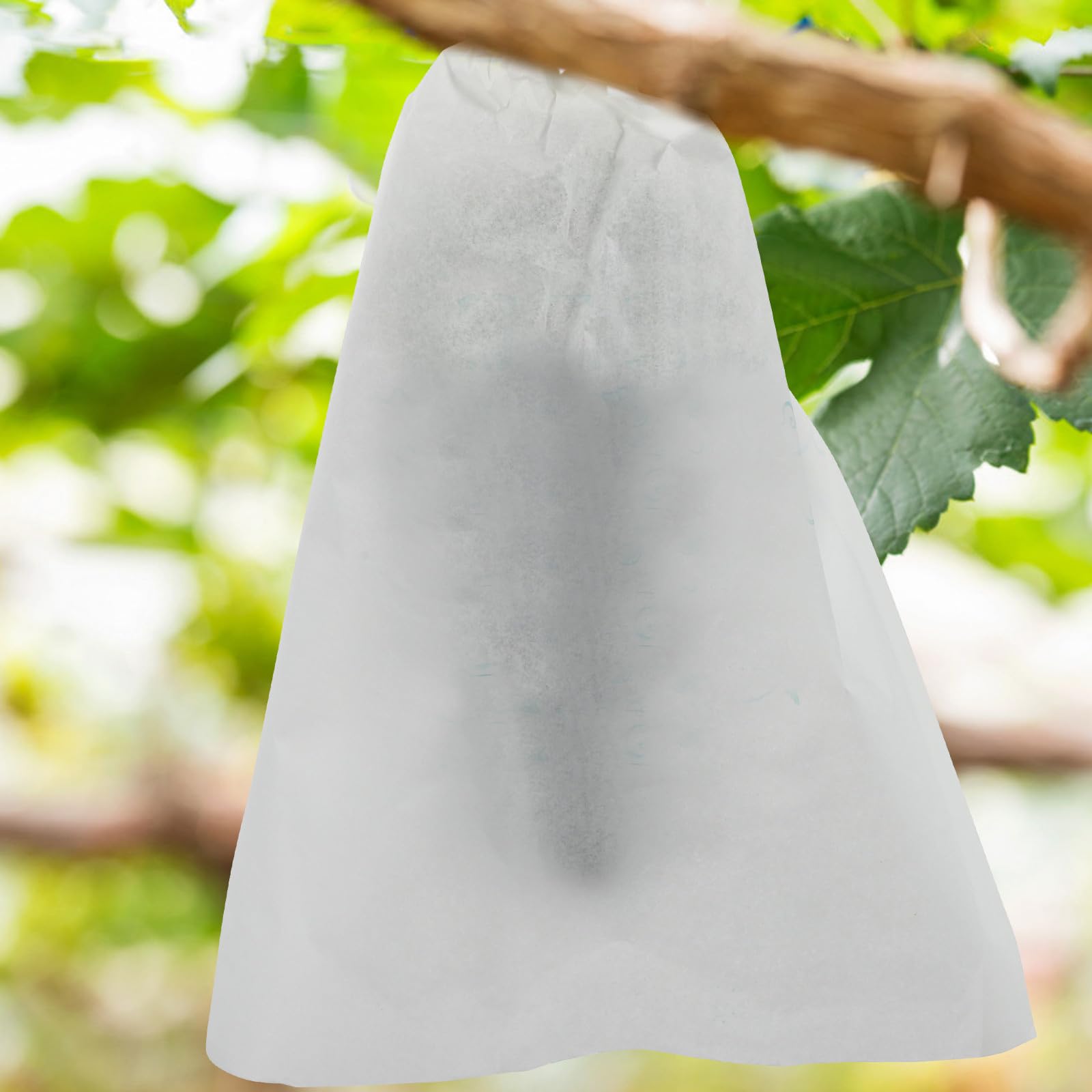 YARNOW 100 Stück Transparente Schutzbeutel für Weintrauben aus Papier zur Reife und Farbgebung mit Kreativem Design für Garten und Obstpflanzen
