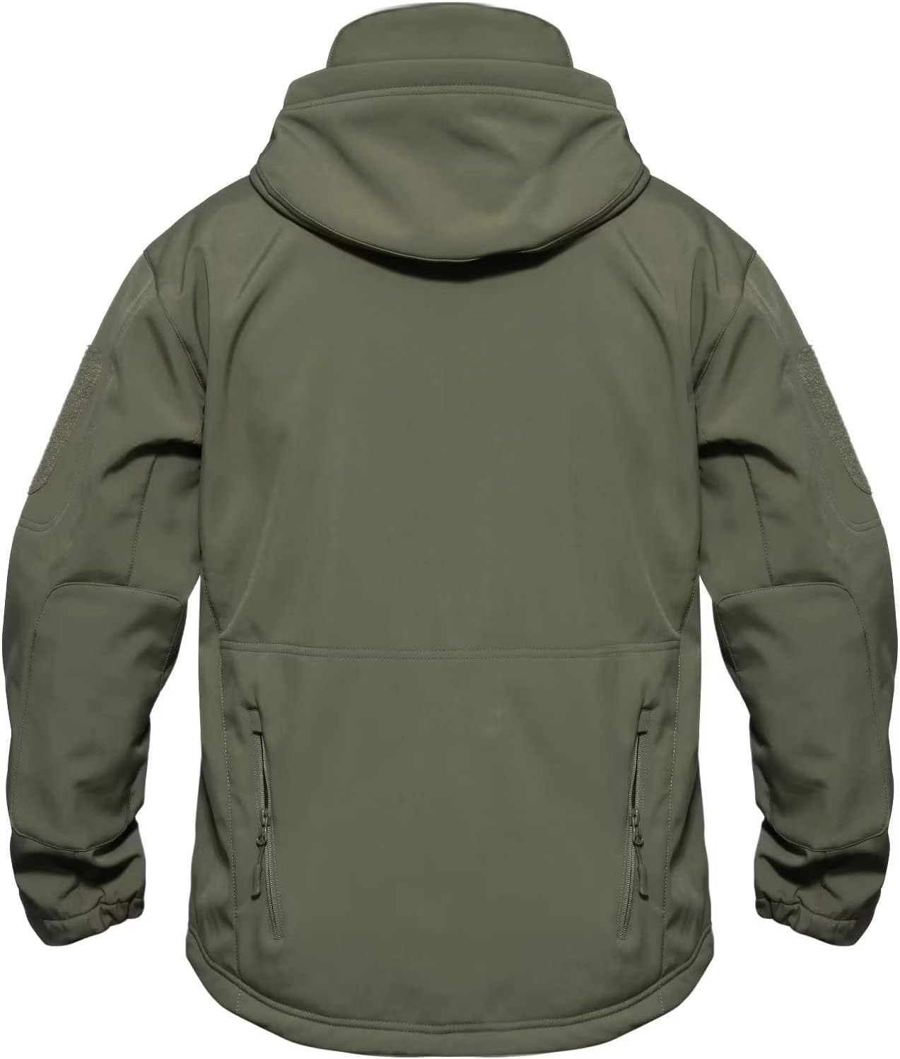 MAGCOMSEN Men's Jacket Tactical Performance Waterproof Softshell Jackets Fleece Lined Ski Snow Winter Windbreaker - Image 2