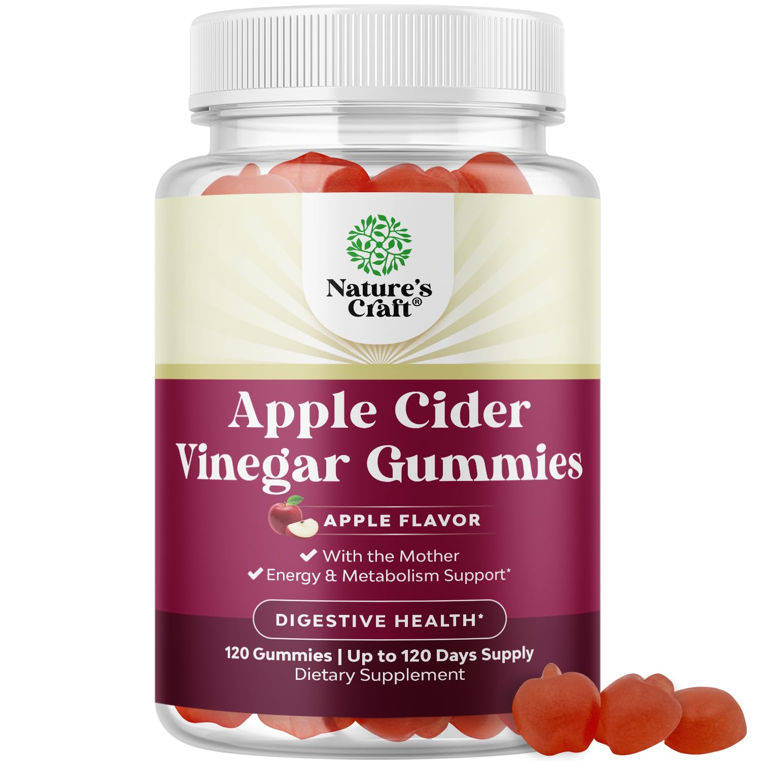 Natures Craft 120ct ACV