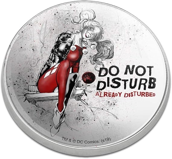 Review GRAPHICS & MORE Harley Quinn Already Disturbed Golfing Premium Metal Golf Ball Marker