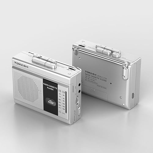 Reproductor de casete Grabadora de cinta FM AM Radio con altavoz incorporado, micrófono F-315B