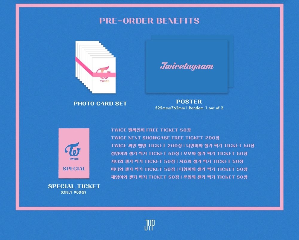 Amazon.com: TWICE - Twicetagram (Vol.1) [C Matte ver.] CD+3
