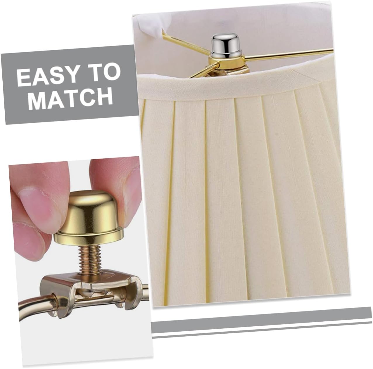 8pcs Retro Lamp Finials for Table and Floor Lamps Decorative Caps Unique Design Easy to Install for Home and Restaurant Decor