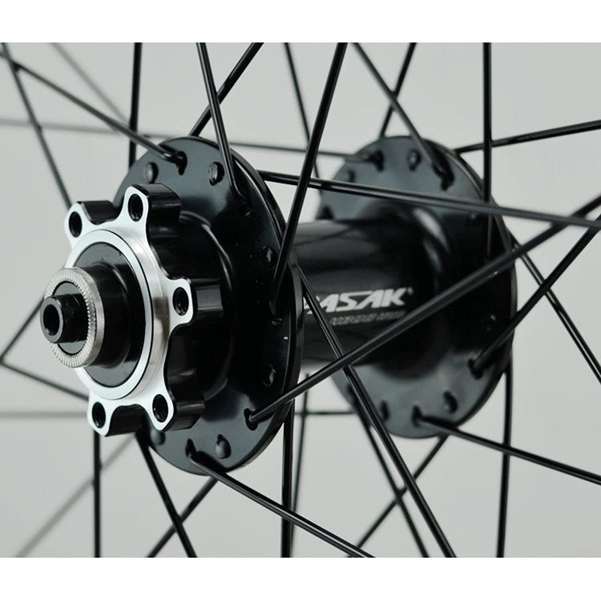 TUJISEK MTB Ruote per Bicicletta 26 27,5 29 Pollici Ruota per Mountain Bike Doppio Muro Cerchio in Lega Rilascio Rapido 7-12 velocità Cassetta Ruota Libera Freno A Disco 32H(Blue 1,29in)