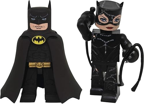 Miniatura 1 de Diamond Select Toys DC Movie Classics Batman & Catwoman Vinimate Figuras de vinilo 2 unidades