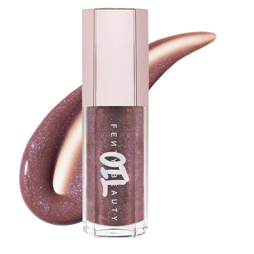 Fenty Beauty Gloss Bomb Luminizing Lip Oil N Gloss - Rose Amber by Fenty Beauty for Women - 0.3 oz Lip Gloss