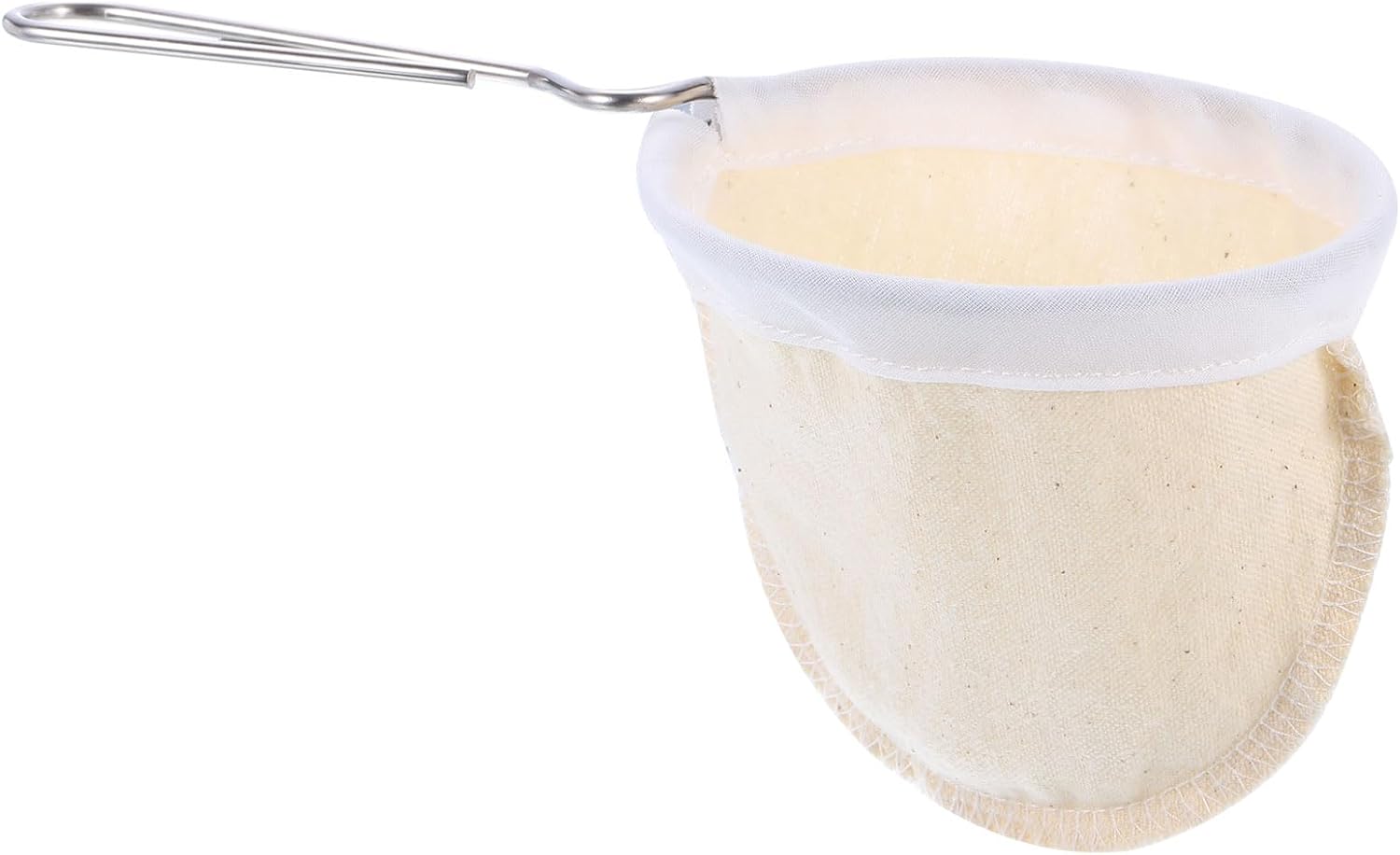 uxcell Flannel Cloth Coffee Filter Reusable Handmade Coffee Sock Strainer
