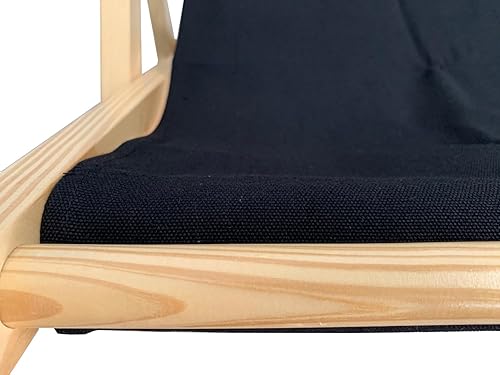 Miniatura 5 de TBACW Lona de repuesto para silla de patio, 47 pulgadas de largo x 17 pulgadas de ancho, tela para silla de playa, uso en interiores y exteriores,