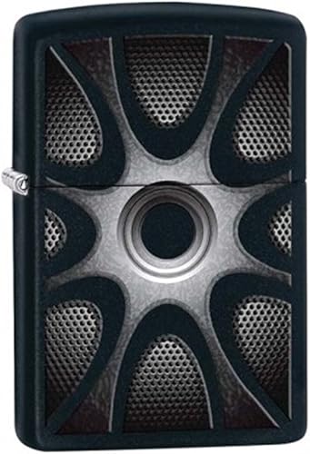 Zippo Encendedor resistente al viento, negro mate