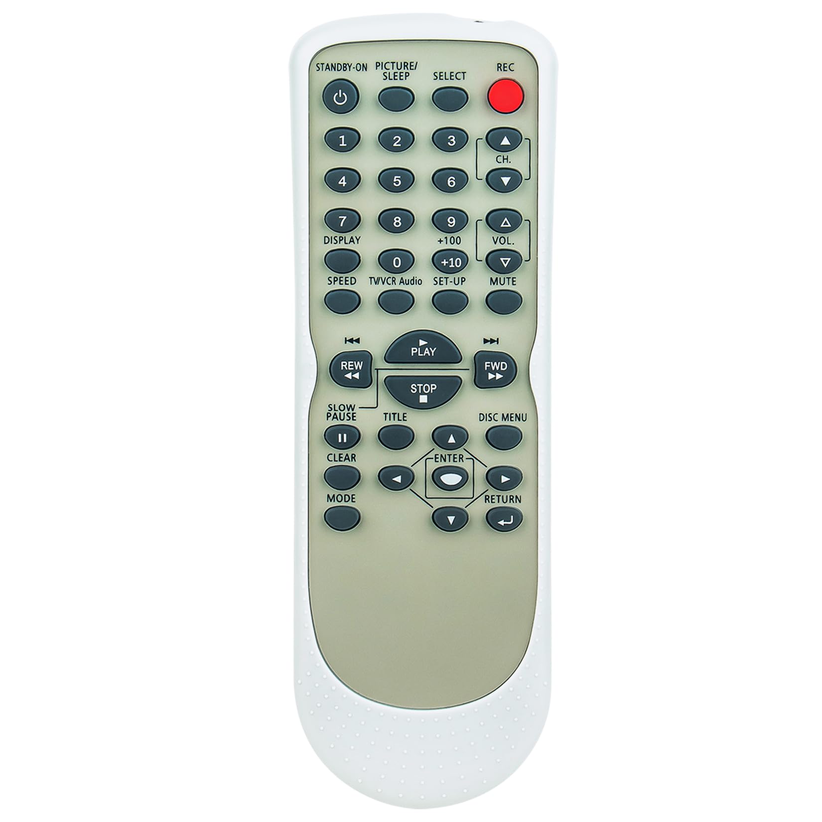NF109UD Replacement Remote Control Applicable for Magnavox TV/DVD/VCR Combo CMWC20T6 MWC20T6 CT202MW8 CT270MW8 MSD724G CT270MW8A