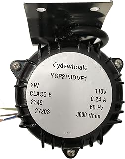 YSP2PJDVF1 2W 110V Commercial Ice Maker Water Pump Compatible with Scotsman, Hoshizaki, for Ice Machine Maintenance & Repair, fit for Vevor,Cotlin,Coolski ice Machines Replacement for Newdun Pump
