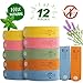 Produktbild Mückenschutz Armband für Kinder Erwachsene , Mückenarmband Insektenschutz Reusable Repellent Wristband Nachfüllpack Wasserfest gegen Moskito Mücken Mosquito Outdoor Indoor für Camping Reise 12 Stück