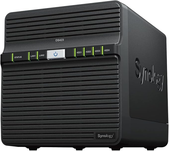Synology 4-Bay DiskStation DS423 (Diskless) Black