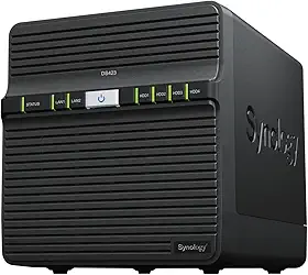 NAS Synology Desktop 4 Baias - DS423, sem discos