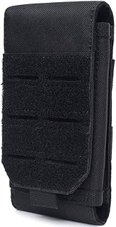 Universal Tactical Molle Mobile Phone Holster Belt Smartphone Strap Pack Utility Military Small Pouch Mini Waist Bag for iPhone 12ProMax/12Pro/12/11ProMax/11/X/8P/8/7P/7/6 5.5