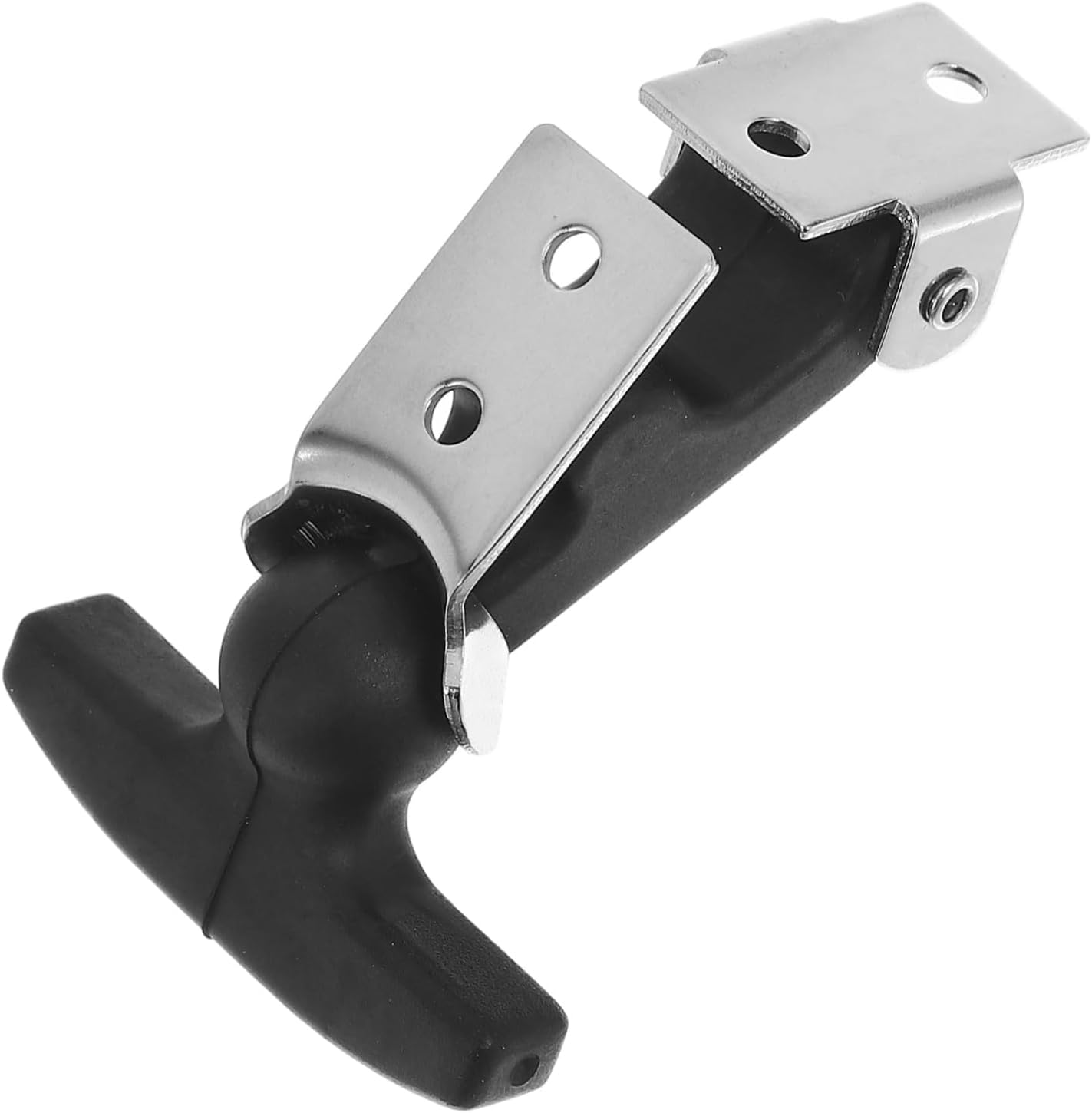 jojofuny Flexible Latches Rubber T-Handle Hasp Engine Hood Catch Lock Vehicle Accessory Latch Toolbox Draw Lock T-Handle