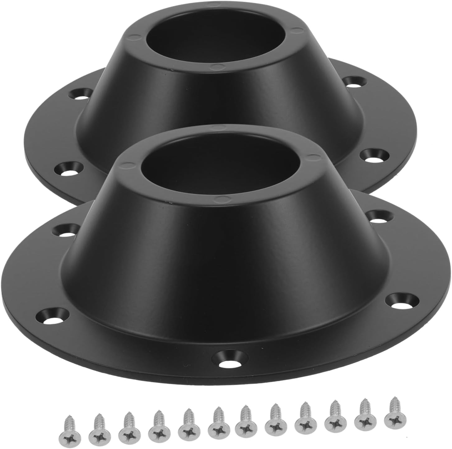 GLEAVI 6pcs Aluminum Rv Table Base Mount Floor Mount Pedestal Accessory for Camper Boat and Trailer Easy Installation Versatile Use for Secure Table Fixation