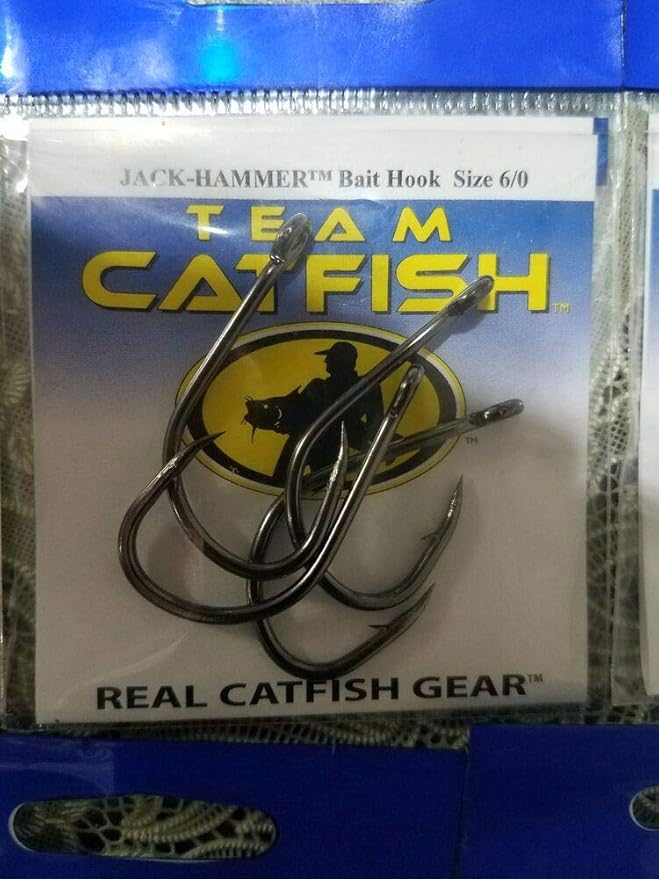 Team Catfish New Jack Hammer Hook Sports & Outdoors