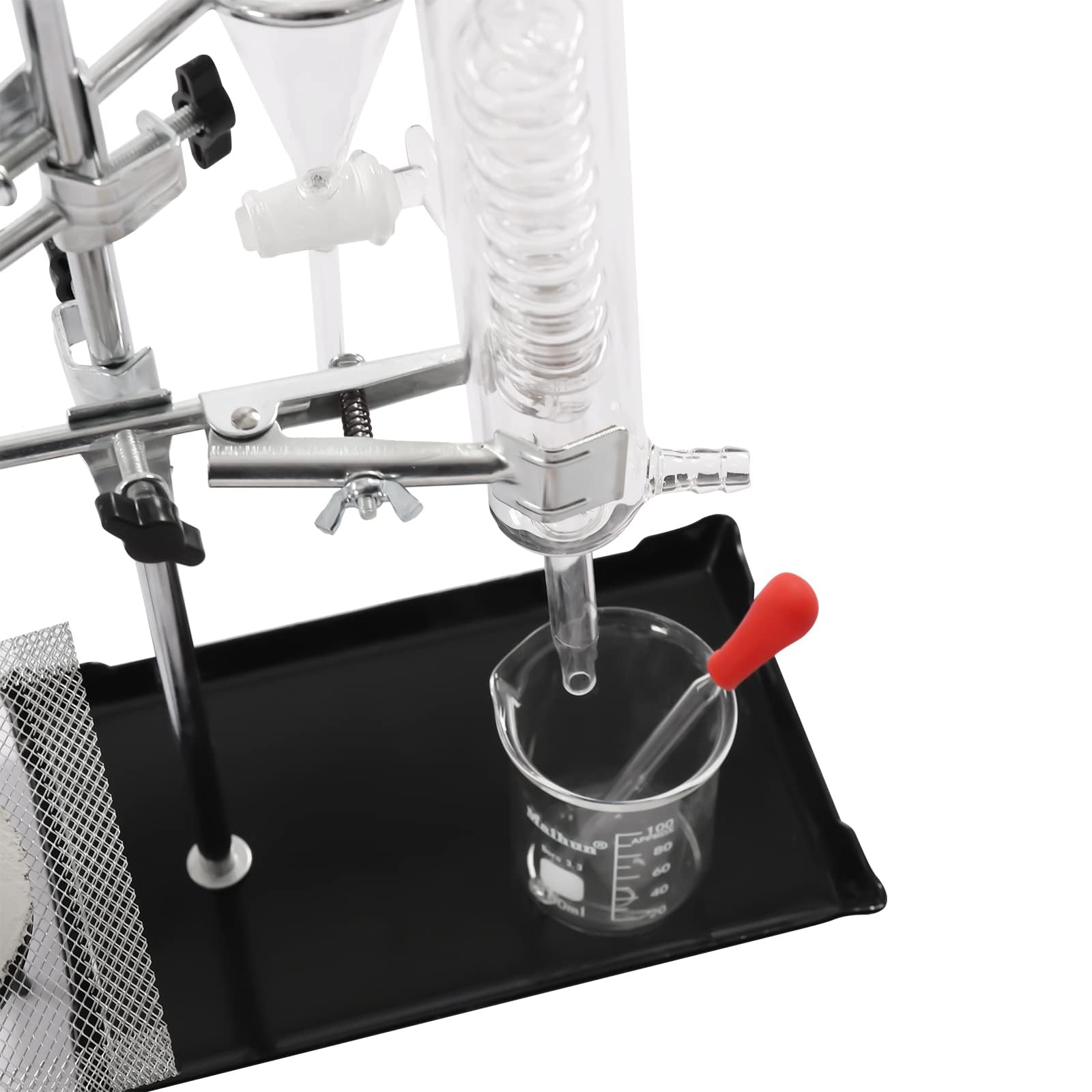 Aparato De Destilación De Laboratorio, Aparato De Destilación De Extracción De Aceite Esencial De Laboratorio De 500 Ml, Kit De Cristalería De Laboratorio De Química, Para Destilación, Separación