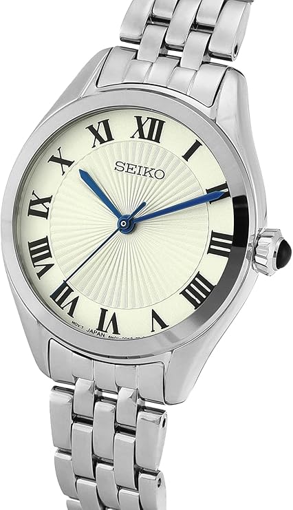 Seiko Analog Business Quartz Ladies Classic Seiko SUR327P1 : Clothing,  Shoes \u0026 Jewelry - Amazon.com