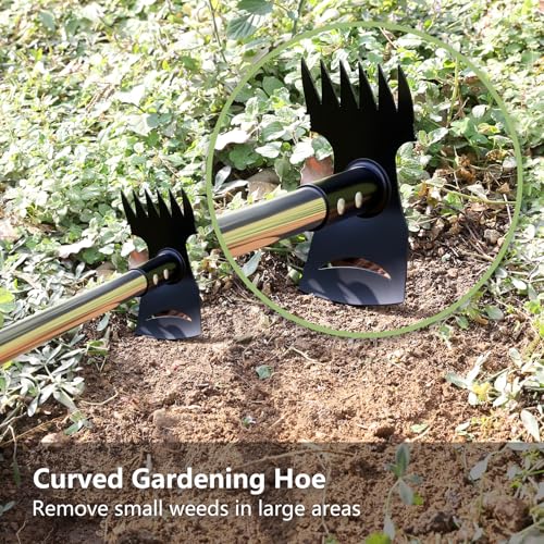 35% Off Weed Puller Tool with Long Handle - 2-in-1 Garden Tool