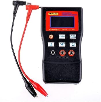 Digital and Useful Mlc500 500Khz High Precision Digital Display Automatic Range Inductance And Capacitance Meters Tester English Manual USB PC Prog Precise and Accurate Tester