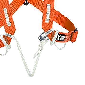 Fashion My Day Climbing Harness Chest Straps for Climbing Mountaineering High Altitude Work Orange |Sporting Goods Outdoor Sports Climbing & Caving |Ropes, Cords & Slings
