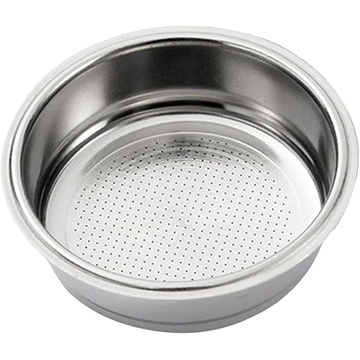 SECRET DESIRE Creations Stainless Steel Coffee Filter Porous Filter Basket for Espresso Machine Part 51MM Single Cup|Home Decor|Figurines