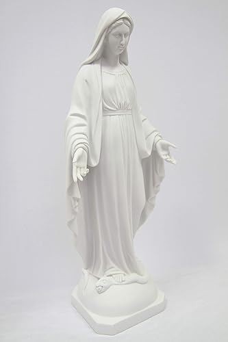 Miniatura 2 de Vittoria Collection Estatua italiana de 23.5 pulgadas de Nuestra Señora de Gracia hecha en Italia para jardín interior y exterior