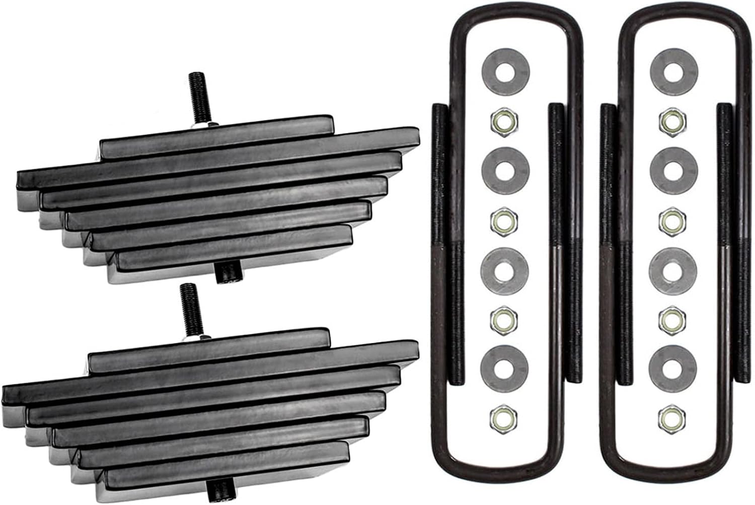 Wulf 3" Adj Front 3" Rear Lift Kit with Adj Track Bar 1999 to 2004 compatible with model Ford F250 F350 Super Duty 4X4