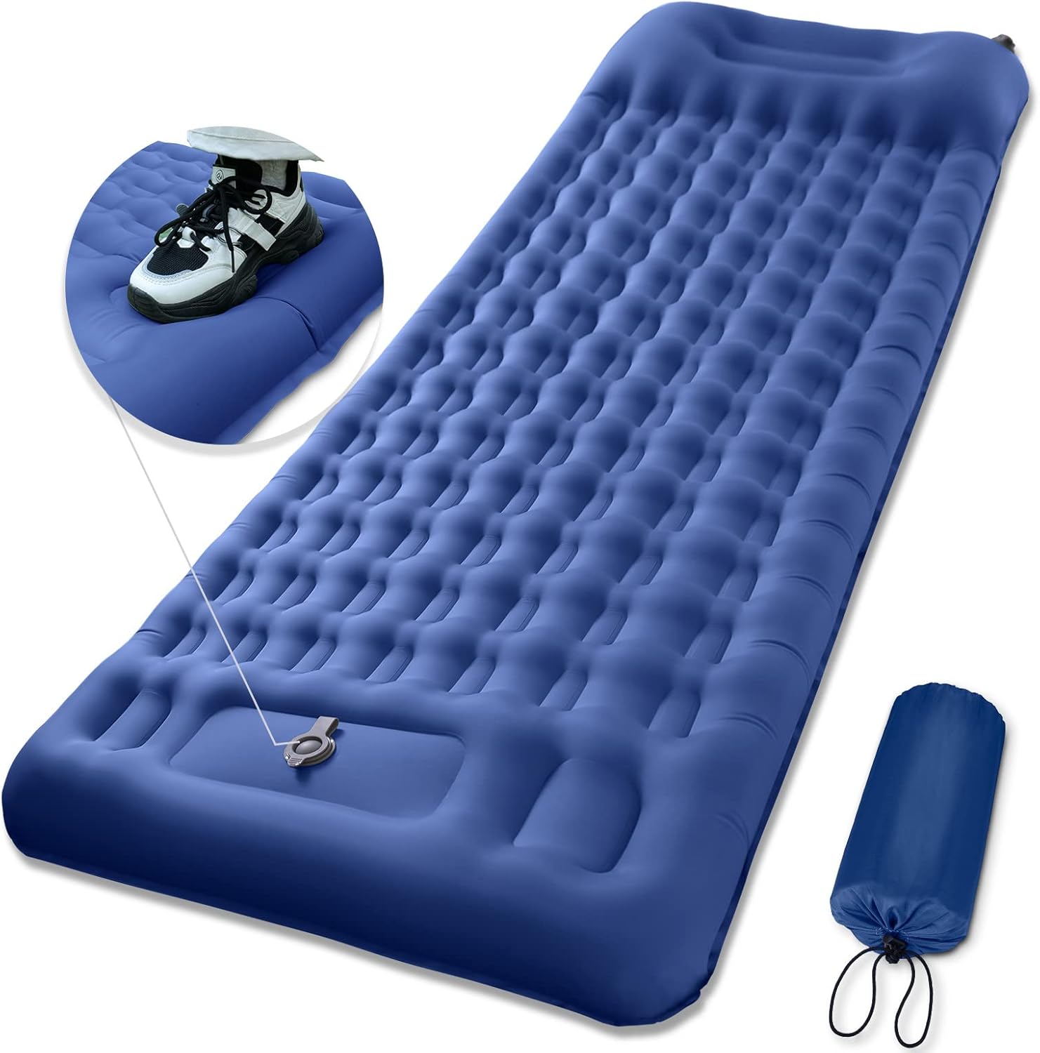 MEETPEAK Inflatable Sleeping Pad for Camping, Extra Thick 4 inch