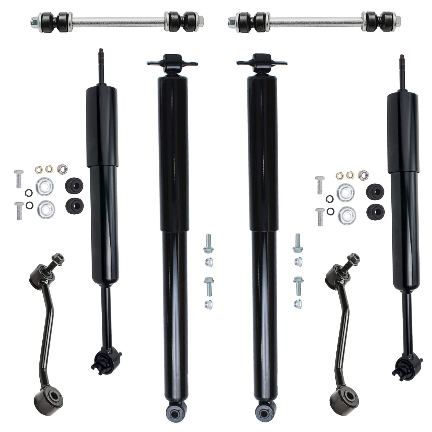 Detroit Axle - 4WD Shocks Kit for Ford 1995-2001 Explorer