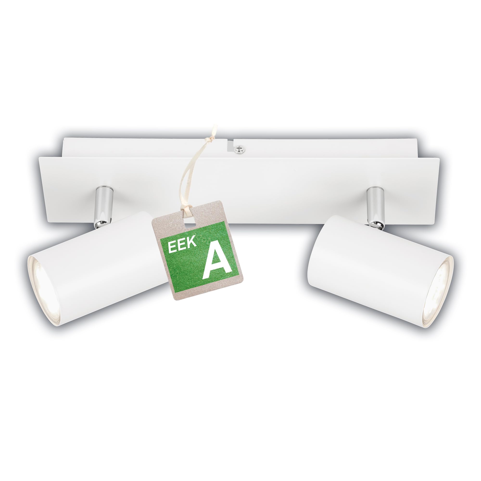 BRILONER, Ceiling Light, EEC A Light Source, Adjustable, 3000K Warm White, 2,5 W, 450 Lumens Each, Ceiling Lamp
