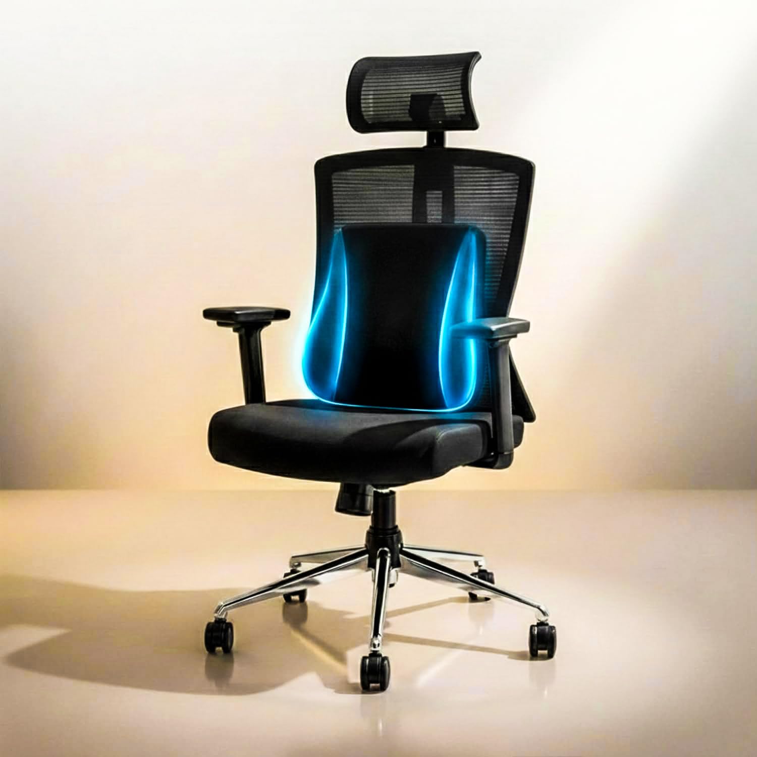 ValorX USA Summit 2026 Ergonomic High Back Office Chair | Orthopedic Memory Foam Back Cushion | Smart Tilt-Lock Mechanism...