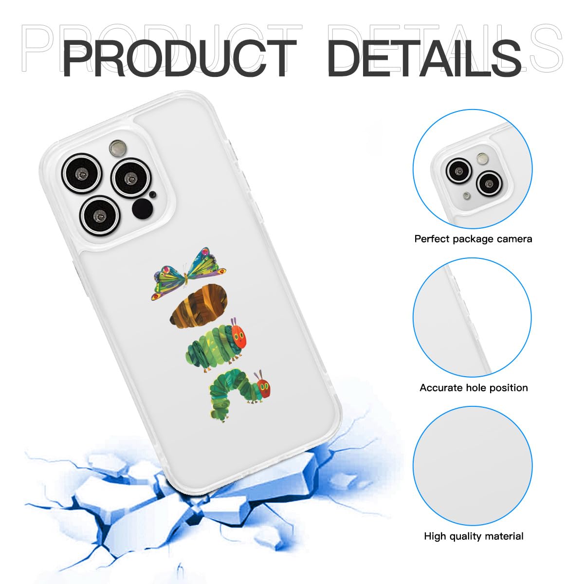 Amazon.co.jp: はらぺこあおむし 絵本 iPhone 15 Pro ケース iPhone 15