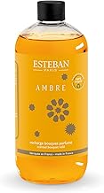 Recharge pour bouquet parfumé 500ml Ambre - Esteban