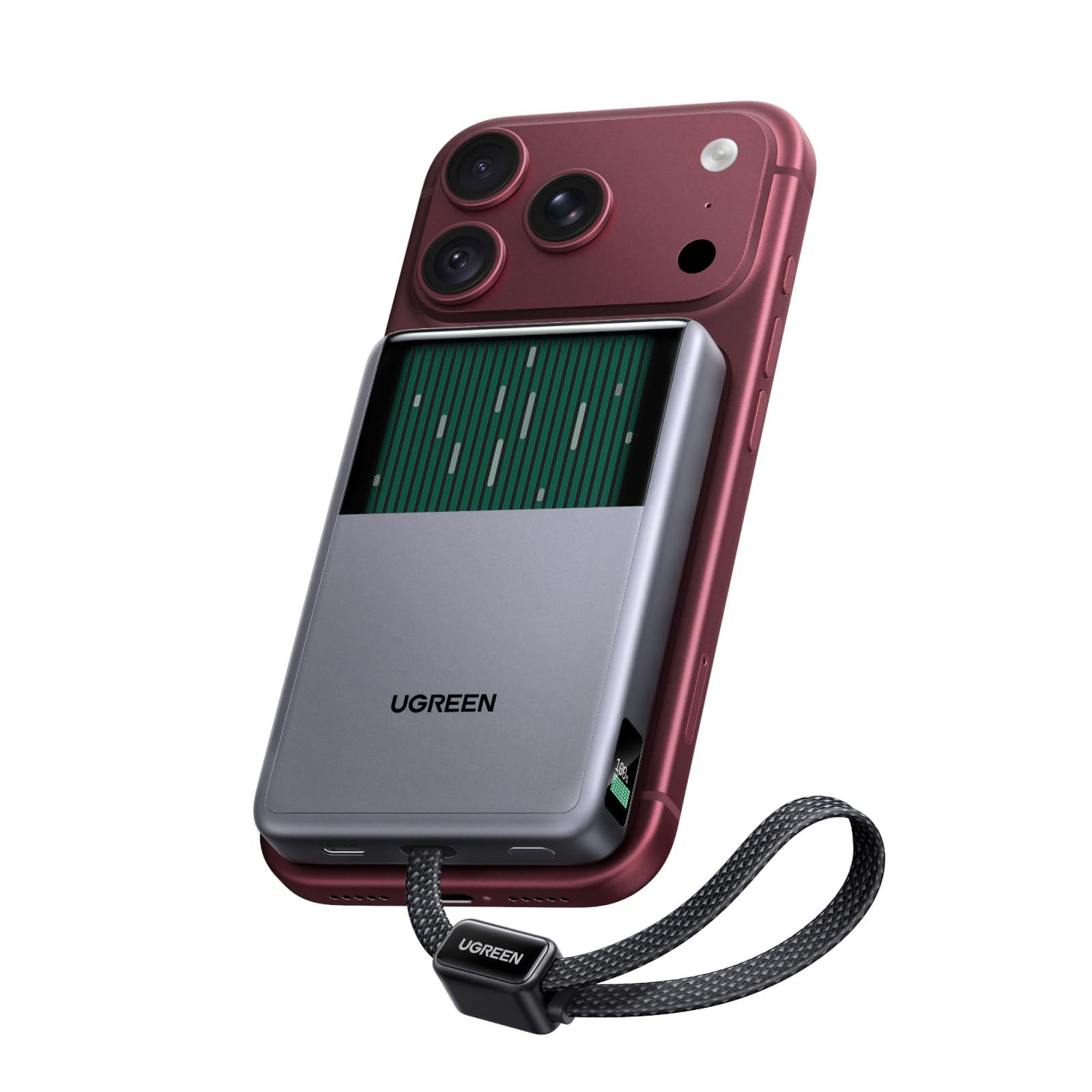 Amazon | UGREEN Magflow 液体冷却式 モバイルバッテリー 10000mAh Qi2