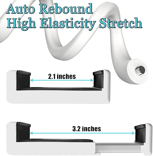 Miniatura 6 de Soporte universal para monitor de bebé para Vtech VM3252 VM819, Hello Baby HB30 HB35 y la mayoría de monitores de bebé de 5,3 a 3.2 in de ancho,