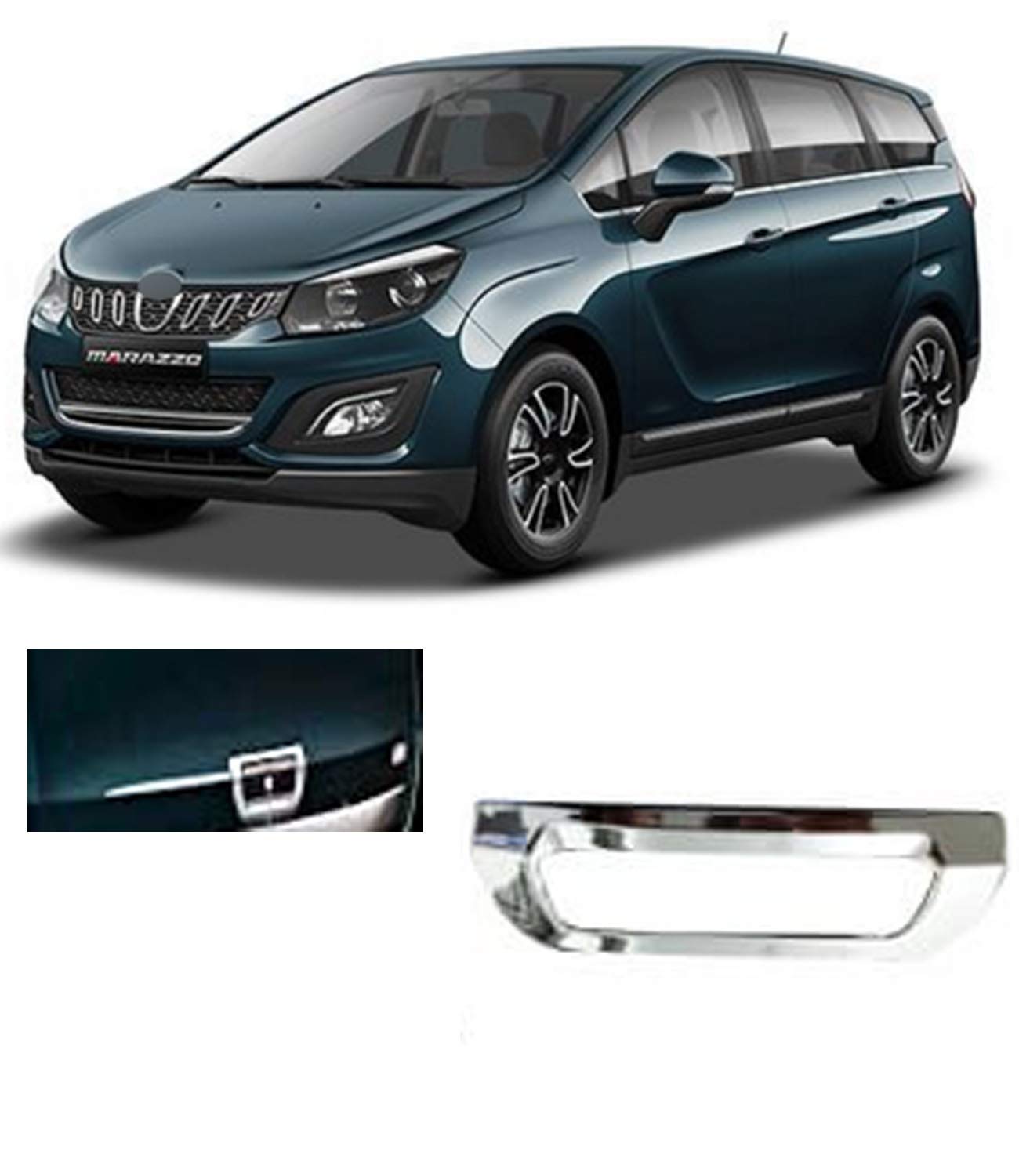 Dicky Handle Chrome Cover Compatible Marazzo (Set of 1 Pcs.)