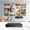 TVTKE Blu-ray Player, Mini HD DVD Player, HDMI and RCA Cable, 1080p Built-in PAL/NTSC in All Regions, USB 2.0 Home CD Player, Breakpoint Memory, HDR Support HD-338