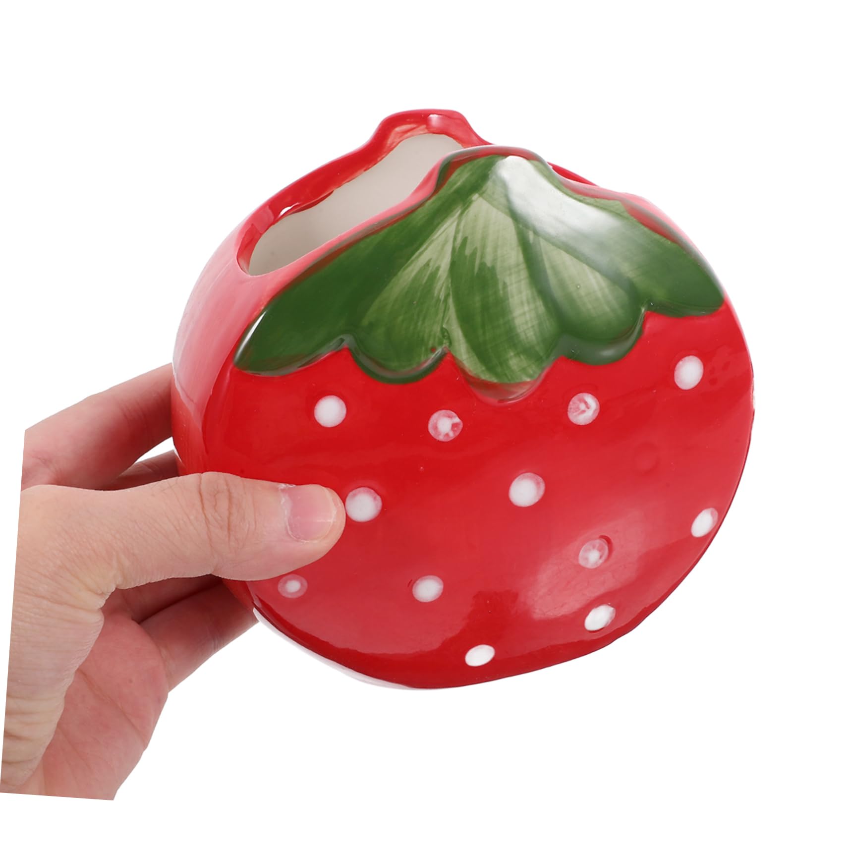 Angoily Portapenne A Forma Di Fragola 3 Pezzi Piccolo Portapenne Per Scrivania Portapenne Multifunzionale Portapenne Da Scrivania Organizer Per Penne Da Scrivania Contenitore Per
