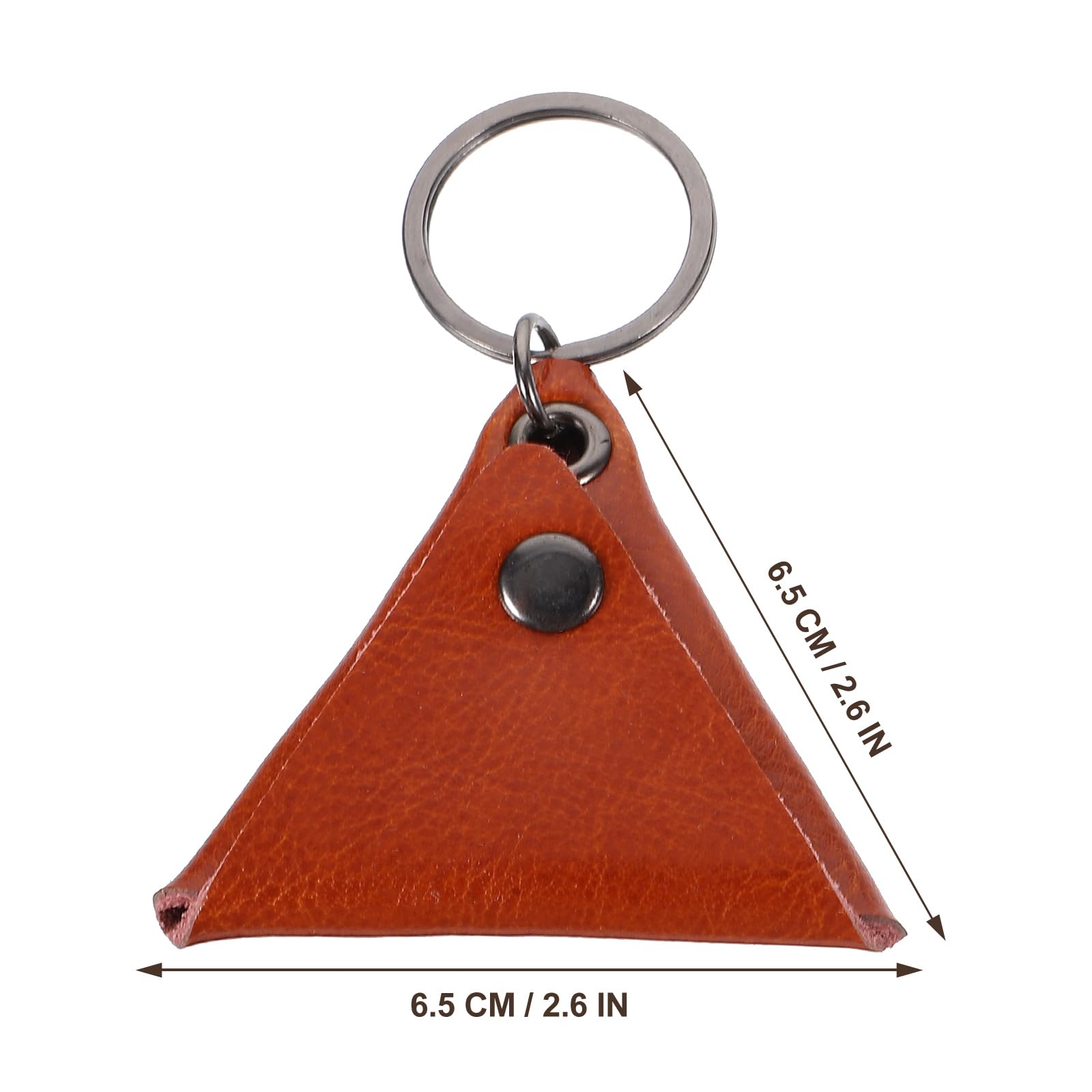 ifundom 2pcs Guitar Picks Holder PU Leather Picks Keychain Organizer Holder Case Storage Pouch Box Plectrums Bag Acoustic Electric Guitar Accessories Stuff - Image 2