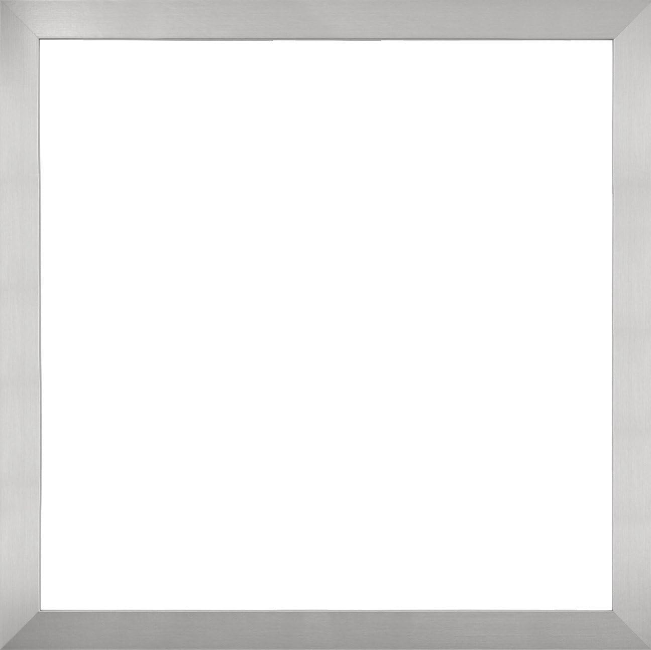 Mirror Framing Kit in 36” x 36”, Broadway Slim Brushed