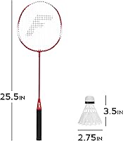 Vista 3 de Franklin Sports Badminton Racket + Birdie Set - Replacement Badminton Equipment for Kids + Adults - 2 Player - 4 Player Badminton Racket Sets