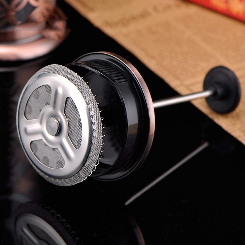 Coffee Press Pot Stainless Steel Press Pot Stainless Steel Tea Maker Household Coffee Pot 350ml for Kitchen