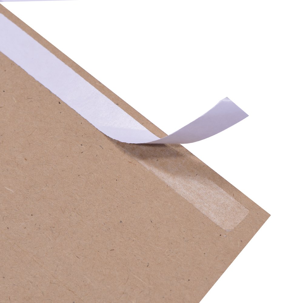 Sobres de invitación, papel kraft, color marrón