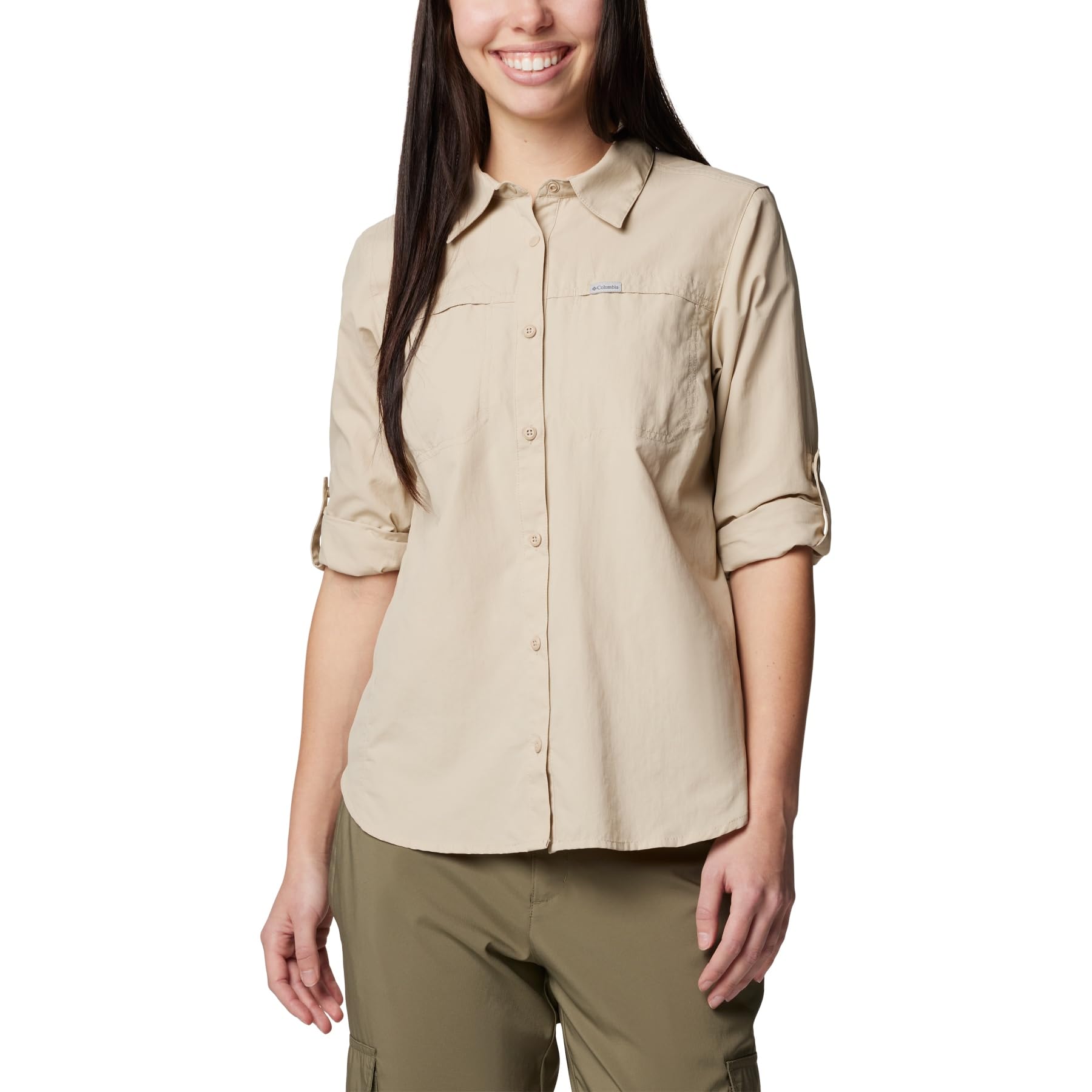Columbia Silver Ridge 3.0 Eur Long Sleeve, Langarm Outdoor Wanderhemd für Damen