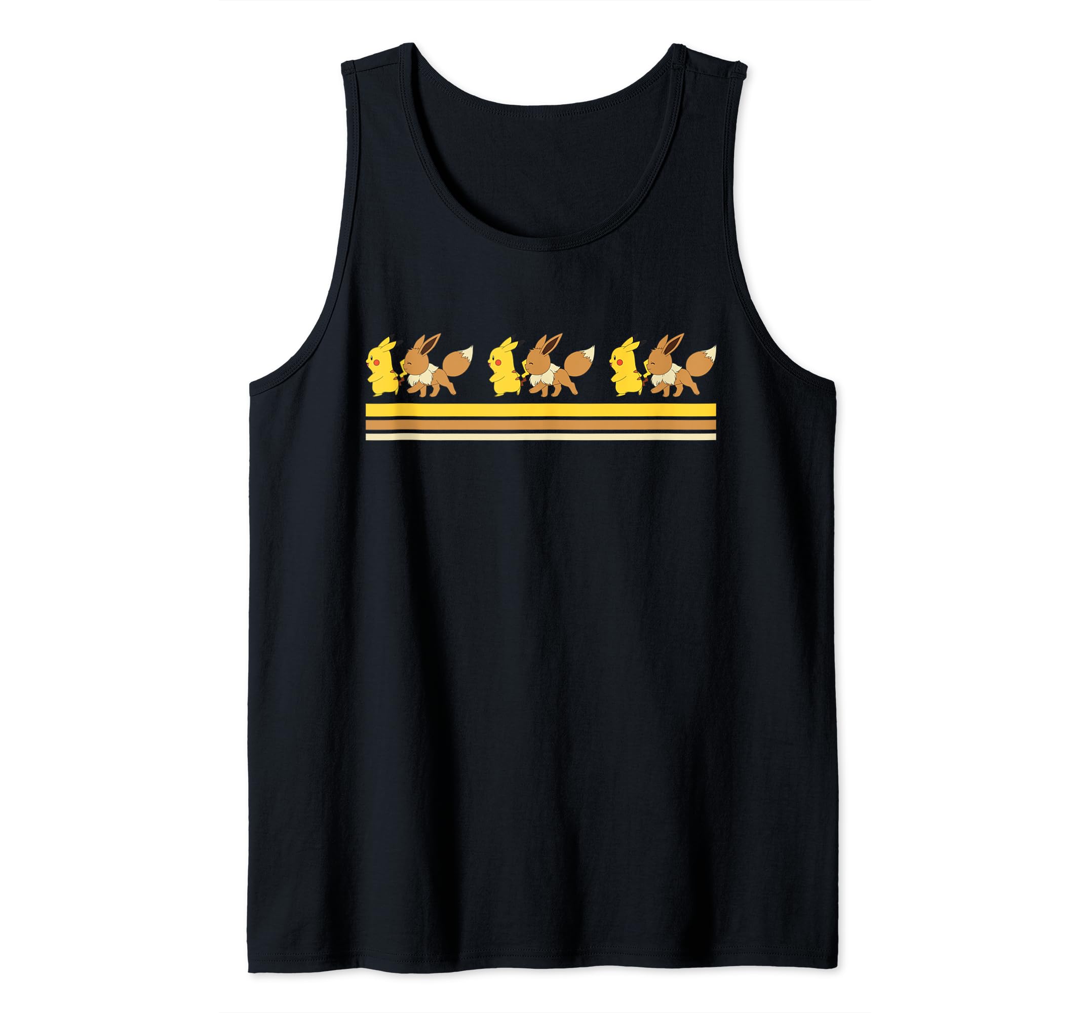 Pokemon Pikachu and Eevee Tank Top