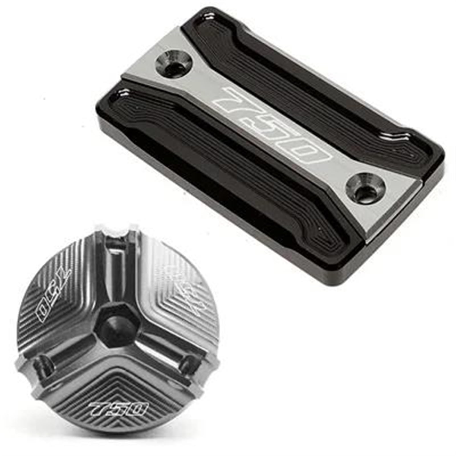 Tapa de líquido de frenos M20x1.5 Titanium contra fugas en depósito Suzuki GSXS750 7